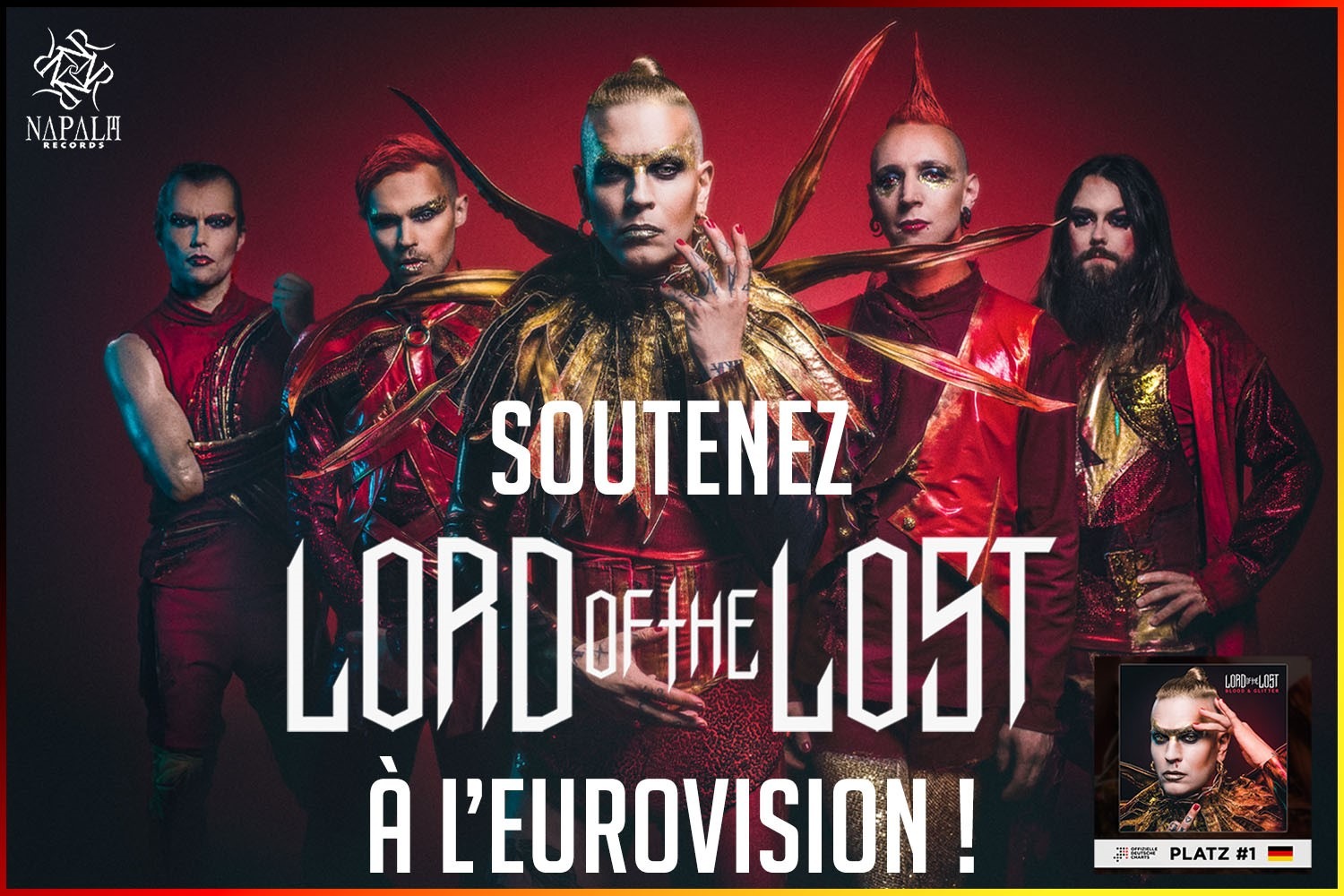 LORD OF THE LOST va représenter l'Allemagne à l'Eurovision